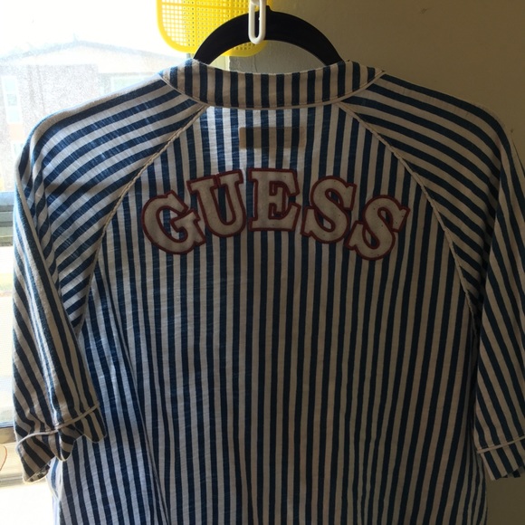 guess david baseball jersey